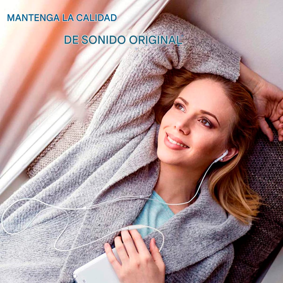 Auriculares Manos Libres Usb-c Tipo C Compatible Con iPhone - Imagen 2