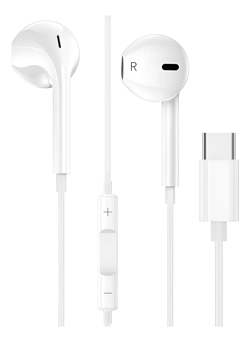 Auriculares Manos Libres Usb-c Tipo C Compatible Con iPhone