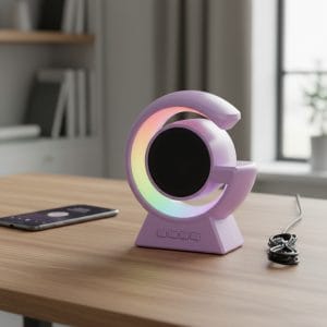 Parlante Bluetooth Inalámbrico Luz Led Estéreo Portatil