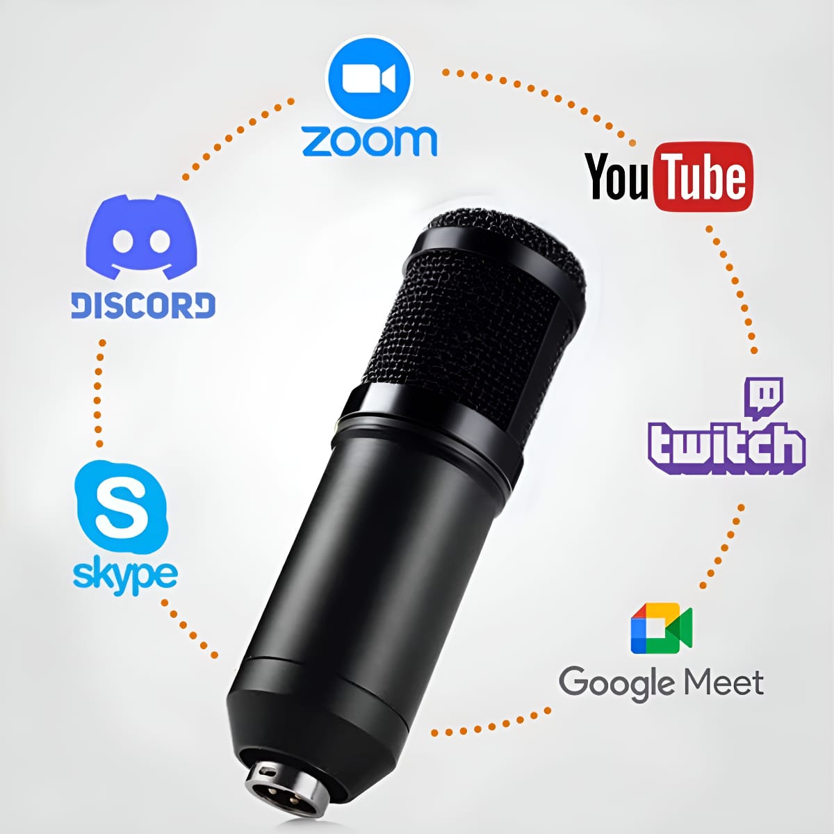 Microfono Con Condensador + Brazo Articulado + Accesorios - Imagen 5