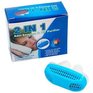Dilatadores Nasales 2 En 1 Anti Ronquidos + Purificador Aire