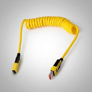 Cable Resorte De Celular 4 En 1 Treqa Ca-894 Usb Tipo C Ios