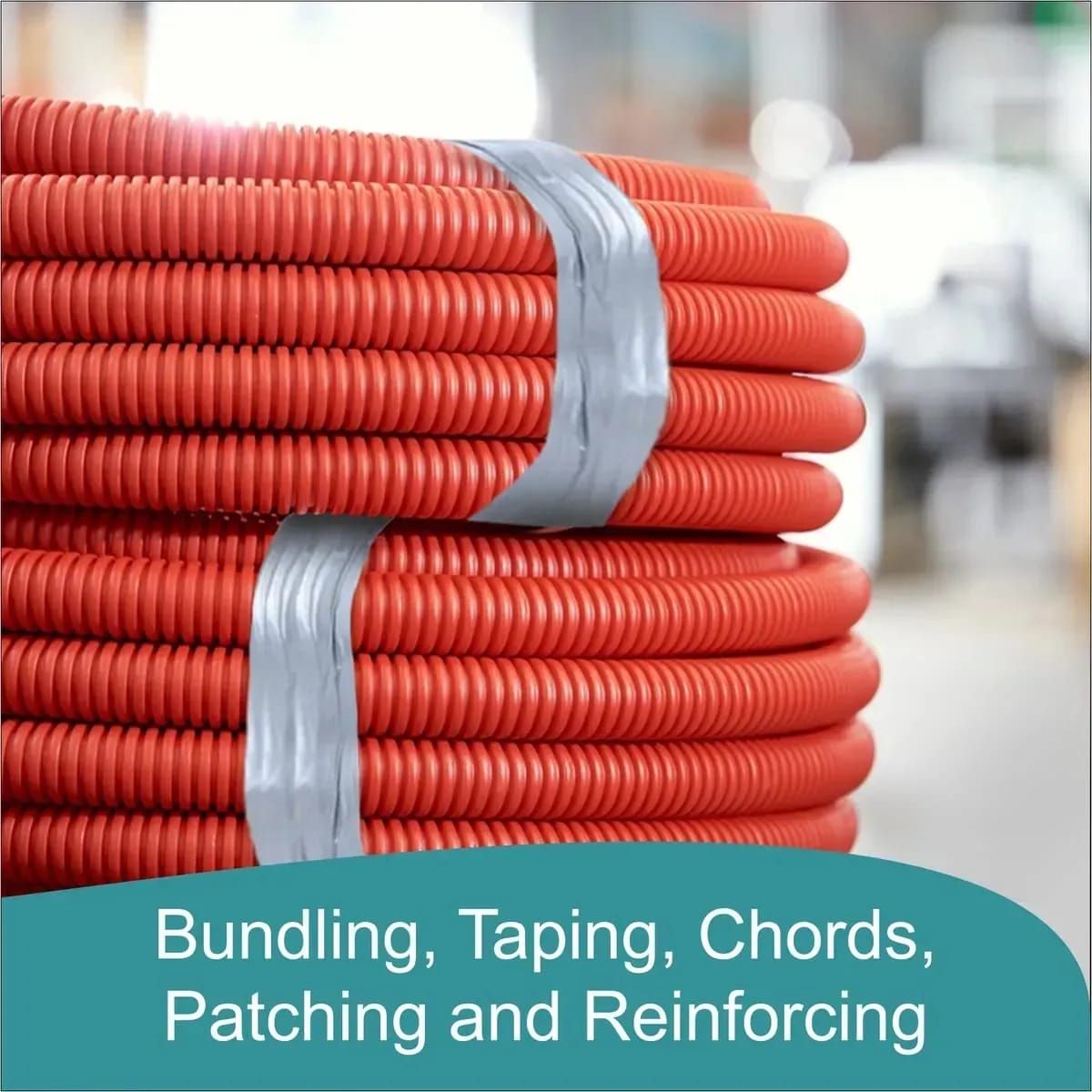 Cinta Pato Gris 2 Pulgadas X 10m Textil Reforzada Duct Tape - Imagen 5