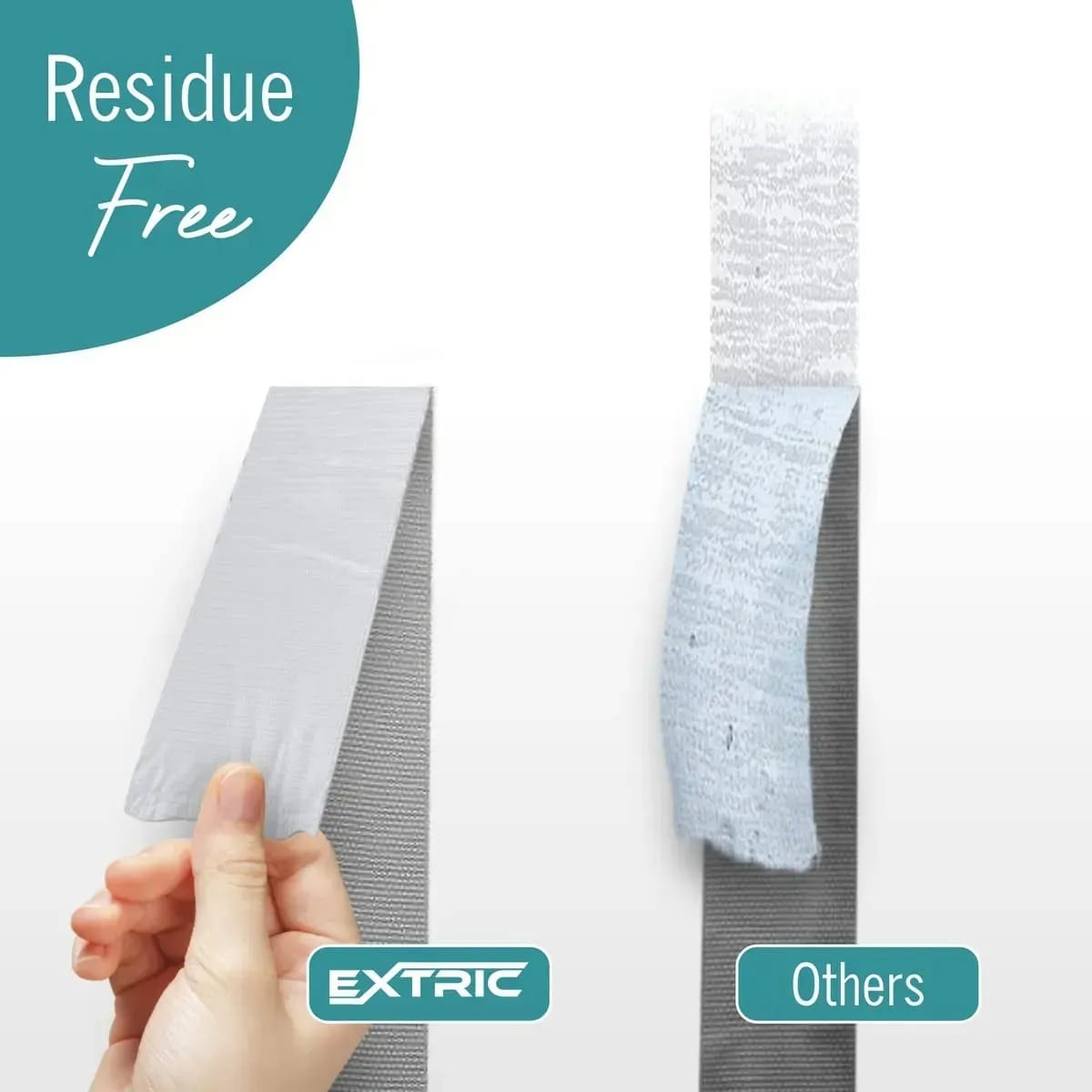 Cinta Pato Gris 2 Pulgadas X 10m Textil Reforzada Duct Tape - Imagen 3