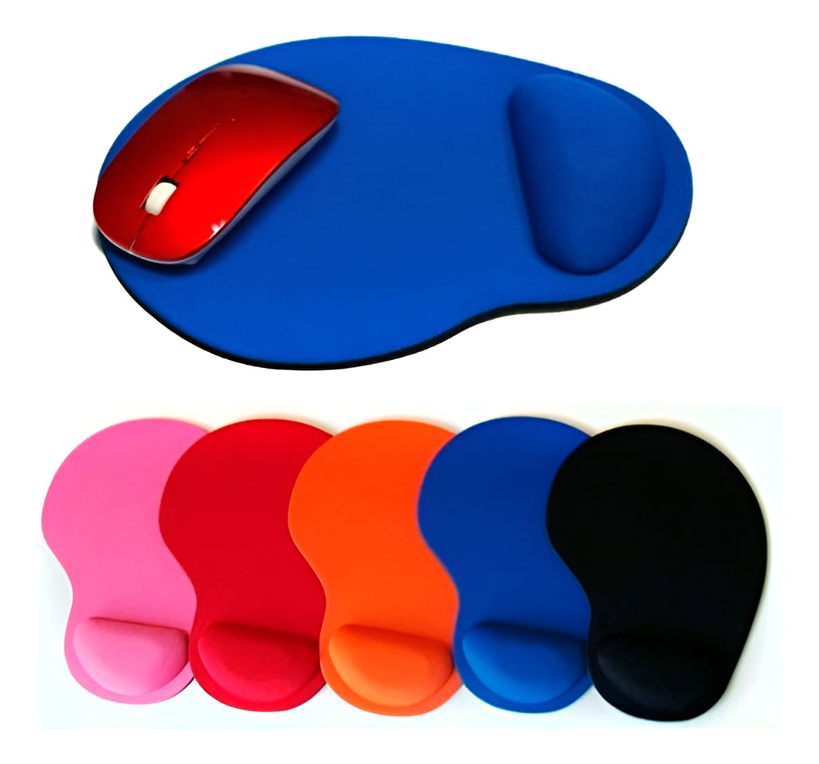 Mouse Pad Con Gel Apoyar Muñeca Ergonomico Computadora - Imagen 7
