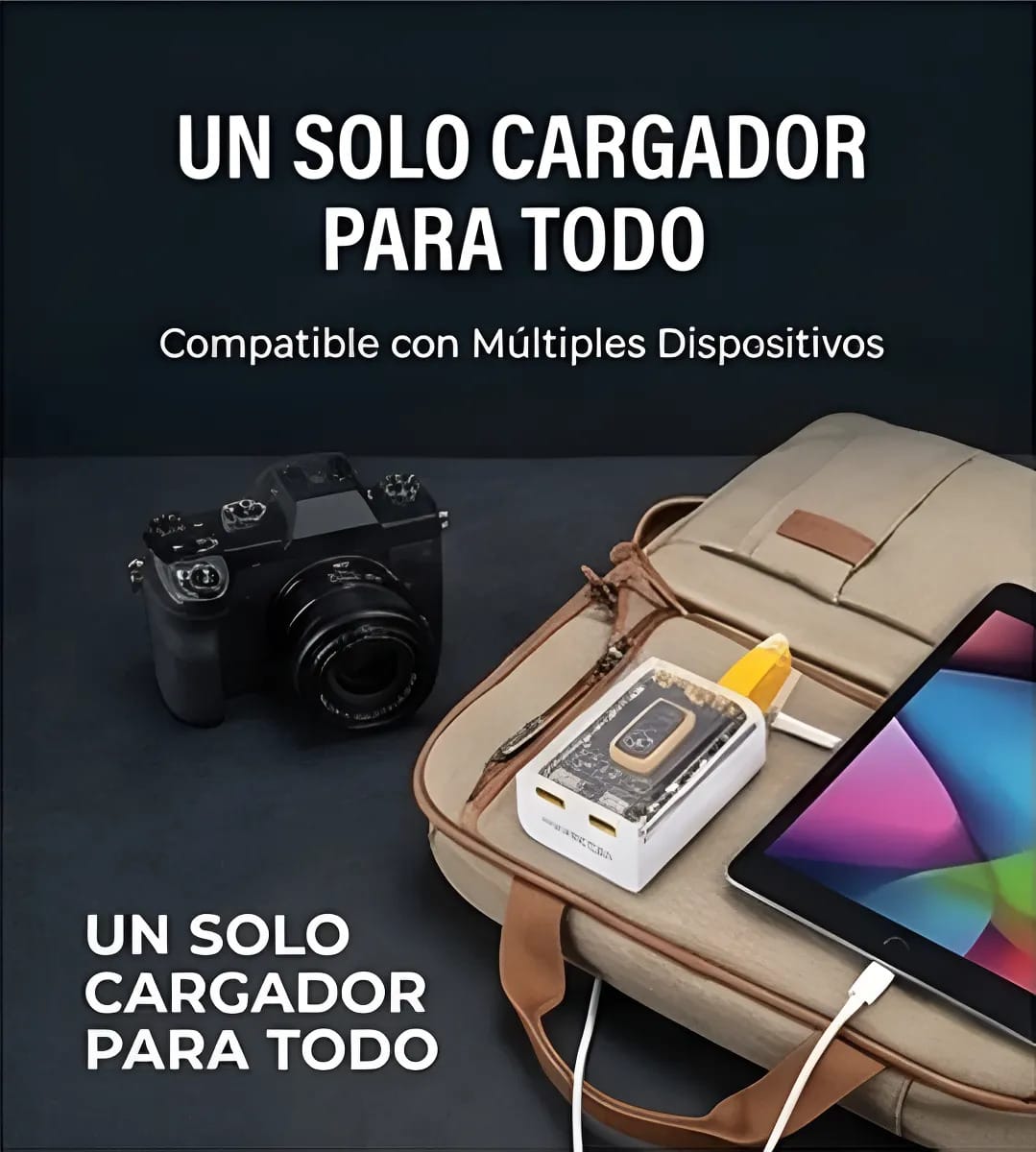 Power Bank Treqa 10000mah Carga Rapida Usb Tipo C Lightning - Imagen 8