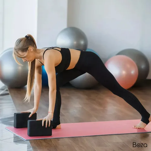 Ladrillo Bloque Ejercicio Para Yoga Pilates Fitness Goma Eva - Imagen 6