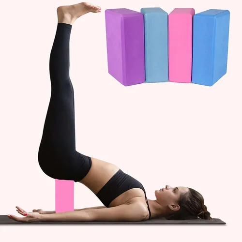 Ladrillo Bloque Ejercicio Para Yoga Pilates Fitness Goma Eva - Imagen 5