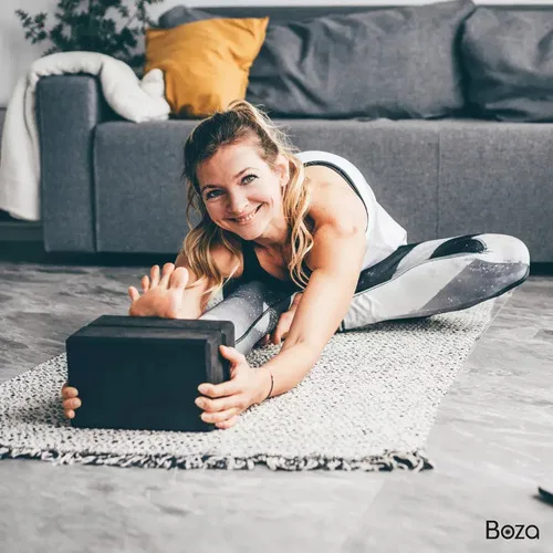 Ladrillo Bloque Ejercicio Para Yoga Pilates Fitness Goma Eva - Imagen 2