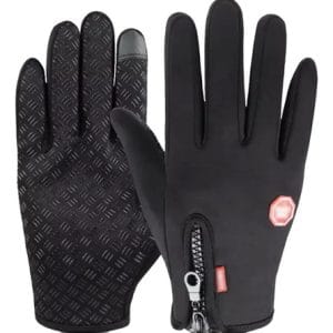 Guantes Tacticos Termicos Motociclistas Con Cierre Y Tactil