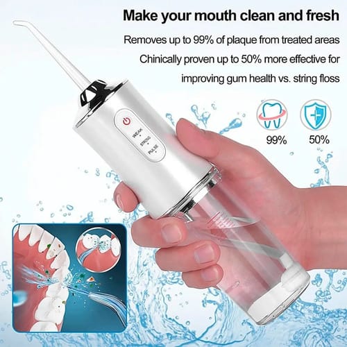 Irrigador Bucal Inalámbrico Limpiador Oral Dental Brackets - Imagen 5