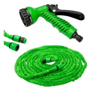 Manguera Extensible Flexible De Jardin Hasta 15m + Pistola