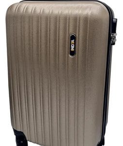 Valija De Viaje Indra Rígida 55x34,5x23 Cm Color Champagne