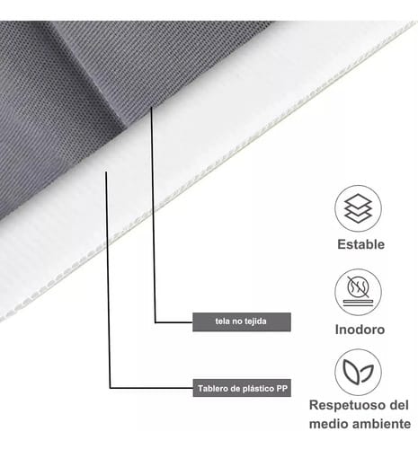 Caja Organizadora Ropa 6 Espacios Plegable Apilable Armario - Imagen 6