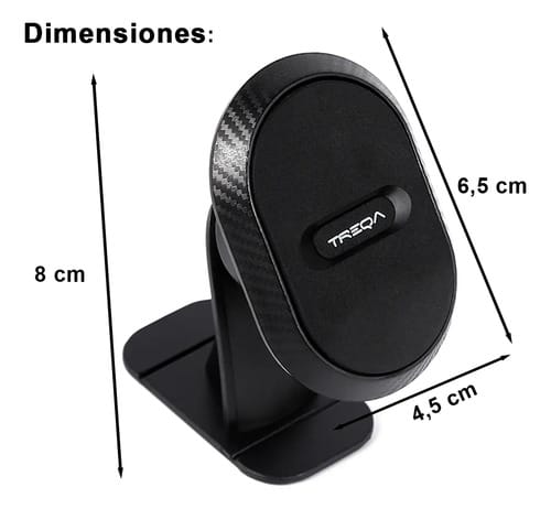 Soporte De Celular De Auto Treqa Bc-t21 Rejilla O Tablero - Imagen 6