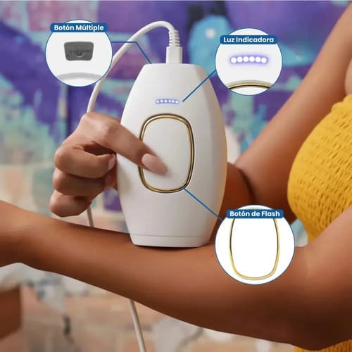 Depiladora De Luz Pulsada Laser Permanente Sin Dolor Ipl - Imagen 4