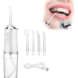 Irrigador Bucal Inalámbrico Limpiador Oral Dental Brackets