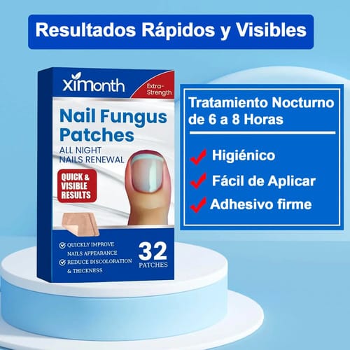 Parches Cuidado De Uñas Amarillas Cura Casera Para Hongos - Imagen 7