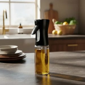 Aceitero Spray Con Pulverizador De Aceite O Vinagre 200 Ml