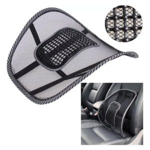 Almohadilla Soporte Lumbar Respaldo Silla Auto Asiento 43cm