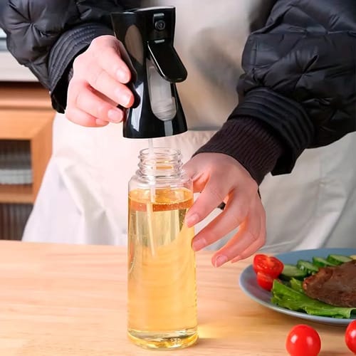 Aceitero Spray Con Pulverizador De Aceite O Vinagre 200 Ml - Imagen 8