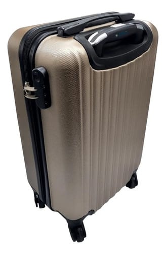 Valija De Viaje Indra Rígida 55x34,5x23 Cm Color Champagne - Imagen 7