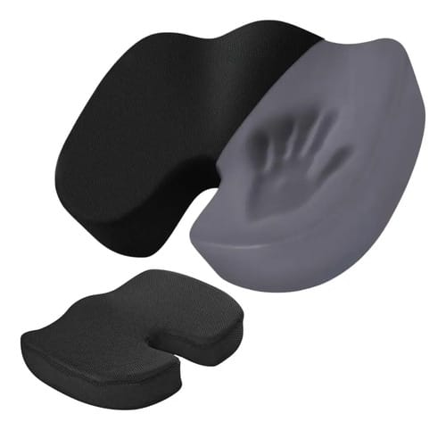 Cojin Asiento Coxis Ortopedico Antideslizante Viscoelastico - Imagen 8