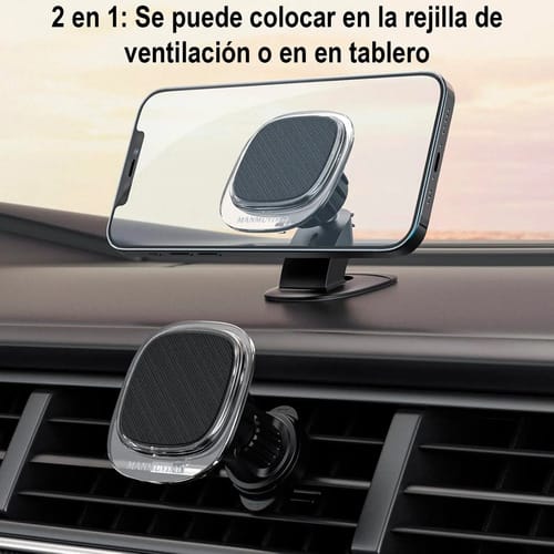 Soporte De Celular De Auto Treqa Bc-t21 Rejilla O Tablero - Imagen 2