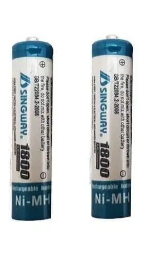 Pack 4 Pilas Recargables Singway Triple Aaa 1600mah Baterias - Imagen 3