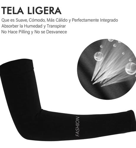 Mangas Termicas X Par Proteccion Uv Para Brazos Deportes - Imagen 13
