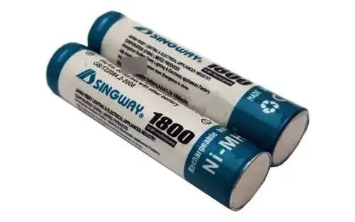 Pack 4 Pilas Recargables Singway Triple Aaa 1600mah Baterias - Imagen 2