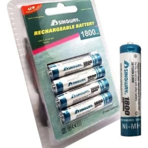 Pack 4 Pilas Recargables Singway Triple Aaa 1600mah Baterias