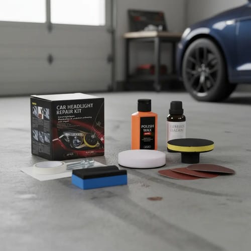 Kit Restauracion Pulido Faros Completo Auto Coche Moto 30 Ml - Imagen 5