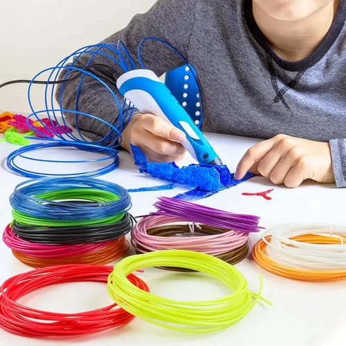 Filamento Pla 100 Mts Lapiz Lapicera 20 Colores Diferentes - Imagen 5