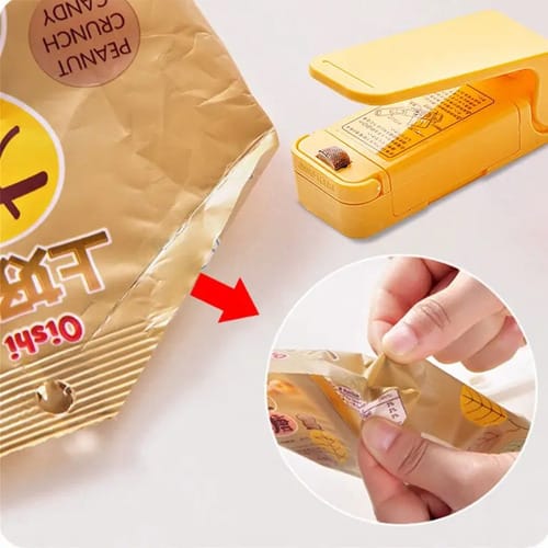 Mini Sellador Eléctrico Portátil De Bolsas Para La Comida - Imagen 3