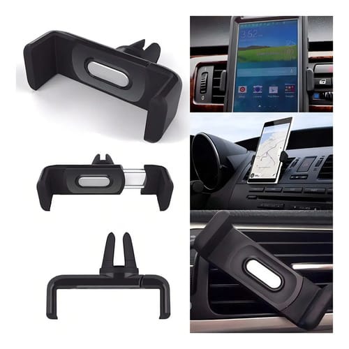 Soporte Universal para Celular con Pinza de Ajuste a Rejilla de Ventilación - Imagen 2