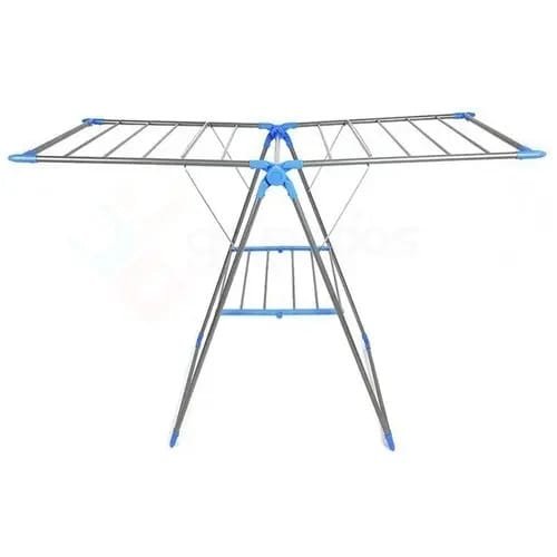 Tendedero Plegable De Pie Ropa Tender Acero Inoxidable Alas - Imagen 2