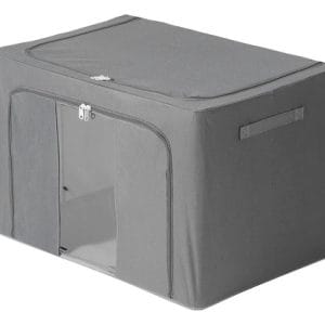 Organizador De Ropa Con Estructura Metálica Apilable 66 L