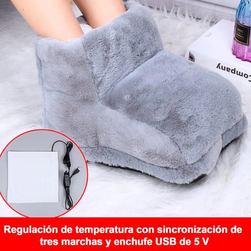 Calienta Pies Eléctrico Usb 5v Cómodo Y Versátil Felpa - Imagen 3