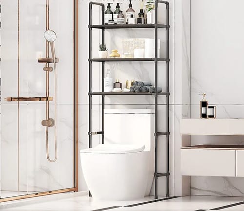 Estante Organizador Baño Metal 3 Niveles Sobre Inodoro - Imagen 11