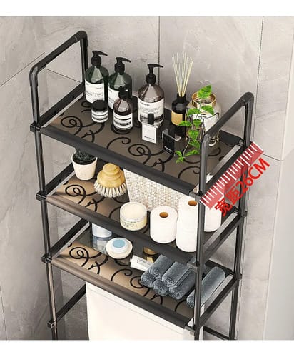 Estante Organizador Baño Metal 3 Niveles Sobre Inodoro - Imagen 7