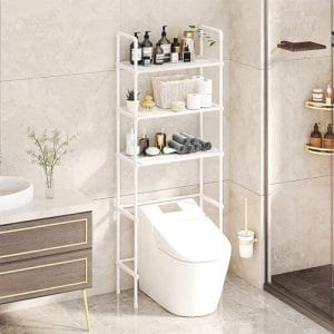 Estante Organizador Baño Metal 3 Niveles Sobre Inodoro