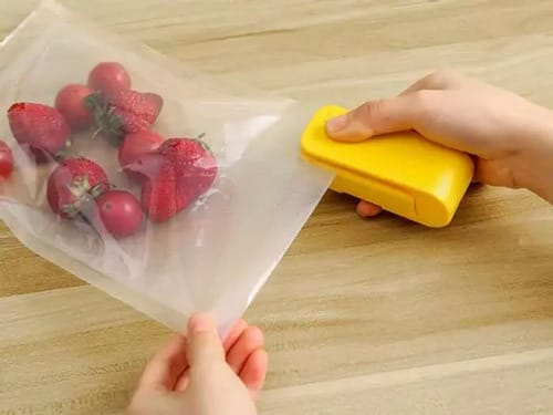 Mini Sellador Eléctrico Portátil De Bolsas Para La Comida - Imagen 2