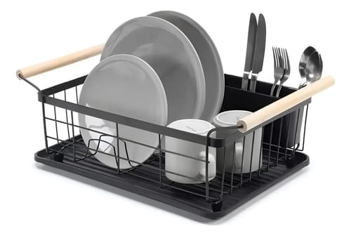 Escurridor Vajilla Con Agarre Y Bandeja Secador De Platos - Imagen 2