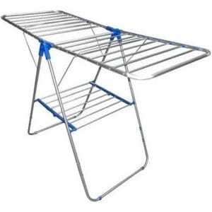 Tendedero Plegable De Pie Ropa Tender Acero Inoxidable Alas