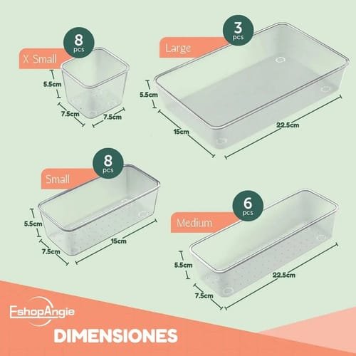 EshopAngie Acrílico Organizador de escritorio - Imagen 6