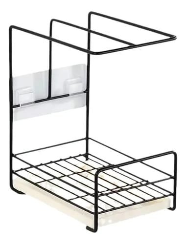 Organizador Fregadero Cocina Soporte Esponja Repasadores - Imagen 8