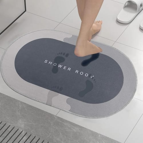 Alfombra Super Absorbente Baño 40x60 Cm Antideslizante - Imagen 8
