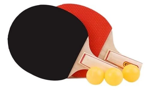 Pack De 2 Paletas De Ping Pong Con 3 Pelotas Niños Y Adultos - Imagen 7