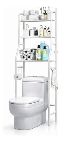 Mueble organizador de baño Youhome 251102 de metal - 50cm x 1.55m x 25cm - Imagen 10
